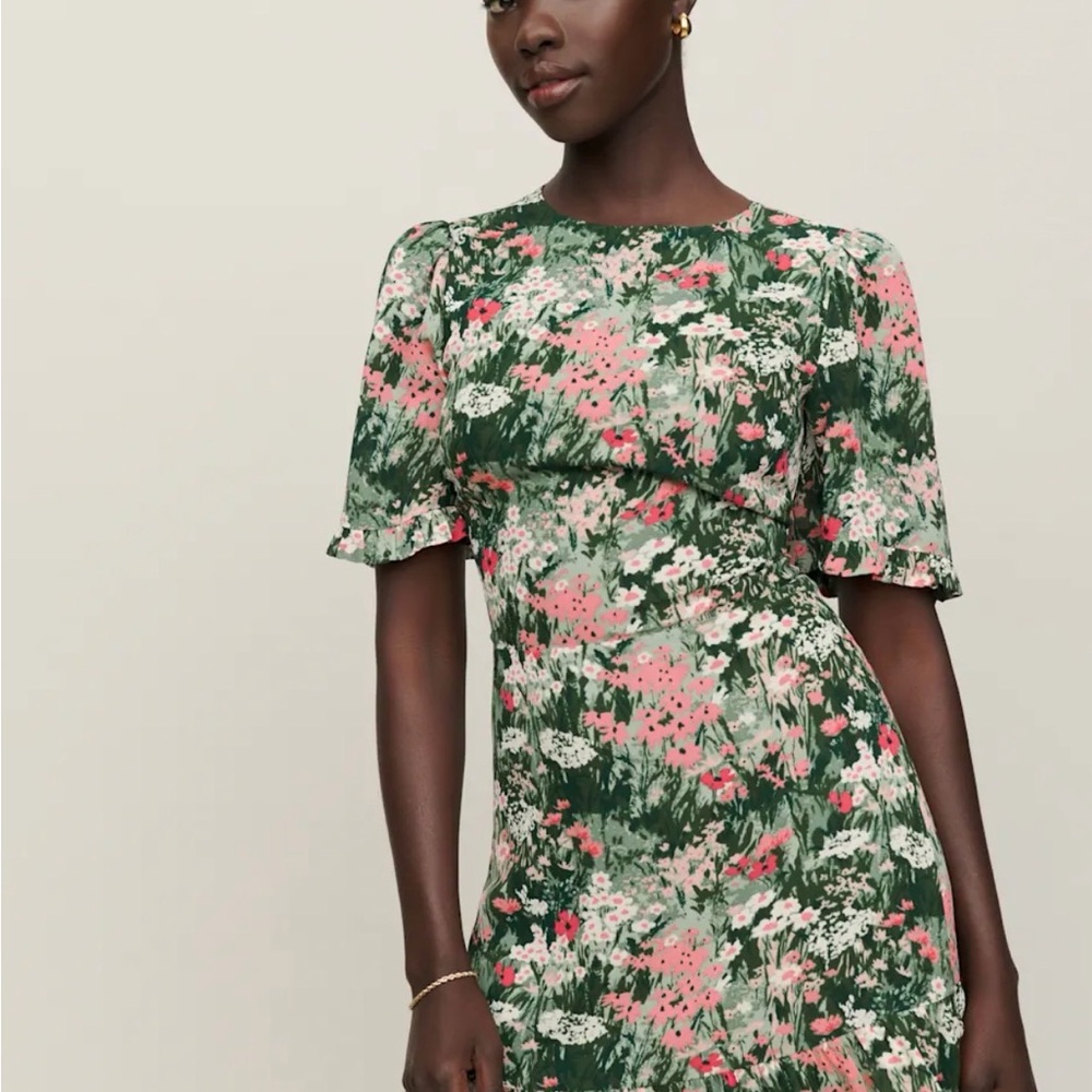 Reformation Alaina Dress in Bohemia NWT - Picture 3 of 3